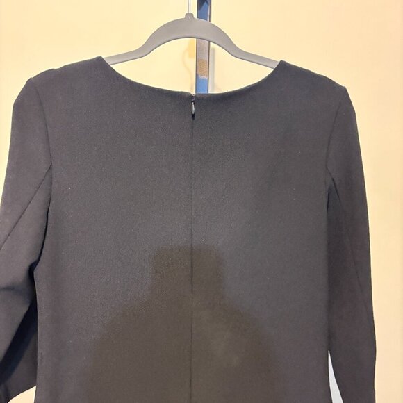 MM Lafleur Etsuko Recycled WonderTex Black Sheath Dress - Picture 11 of 16